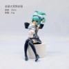 Sitting big-eared dog Hatsune [height about 14CM] bagged - without base