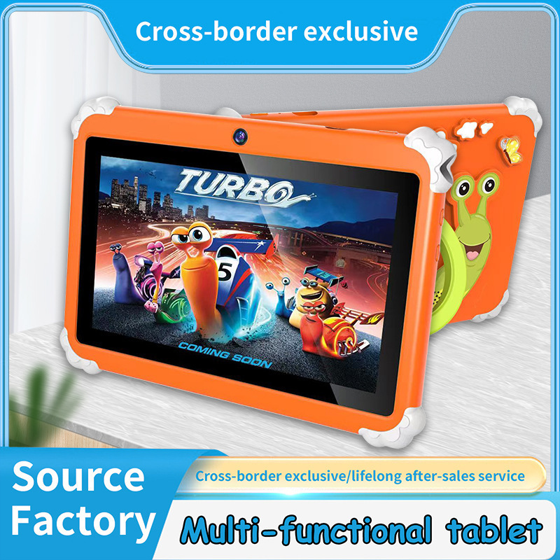 7inch Android Smart Children's Notebook Tablet Computer with Anti-Wifi and Bluetooth, Cross-Border Dropshipping Wholesale Direct from Manufacturer