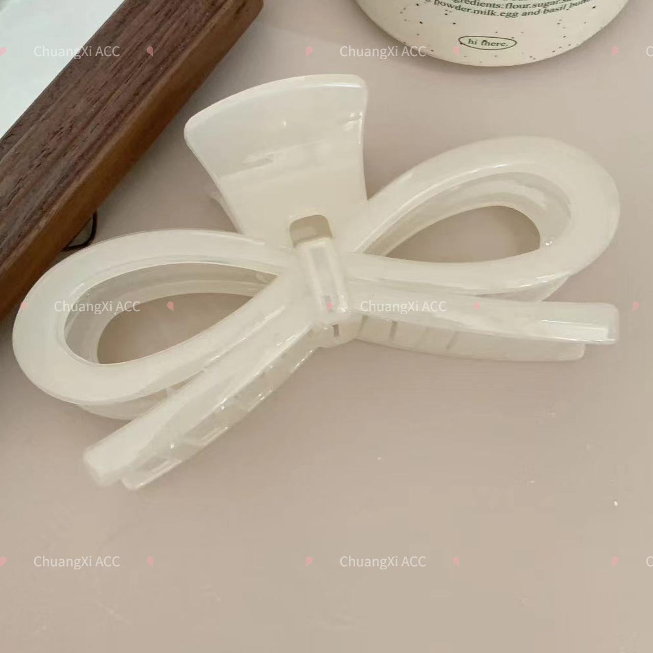 Pinza tipo tiburón extra grande de 13 cm, elegante y resistente