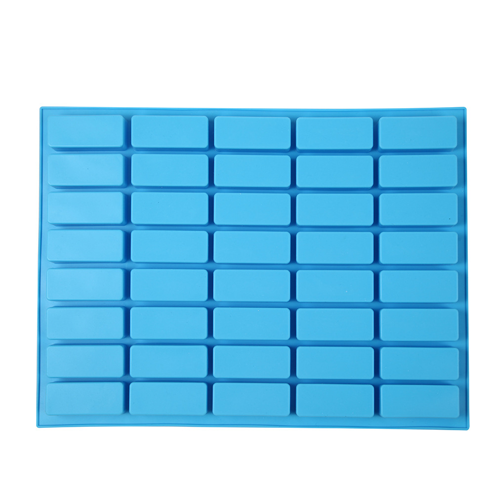 40 líneas de hielo 152 molde de silicona pastel helado pudín molde de postre jabón utensilios