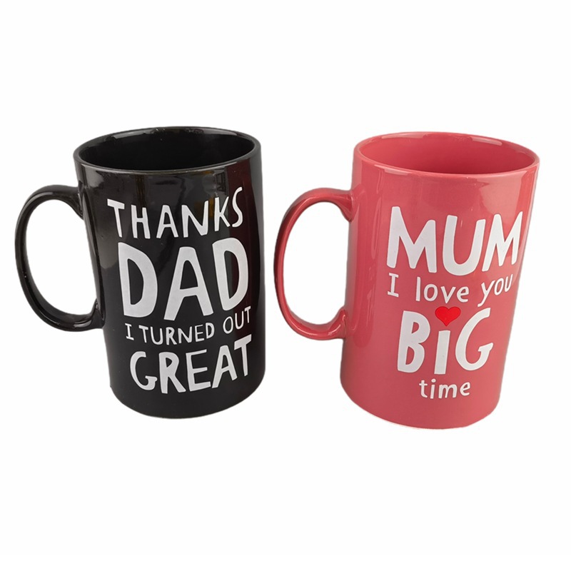 Taza de agua de gran tamaño, taza de cerámica de gran tamaño, 1600ml, regalo creativo para dormitorios de oficina