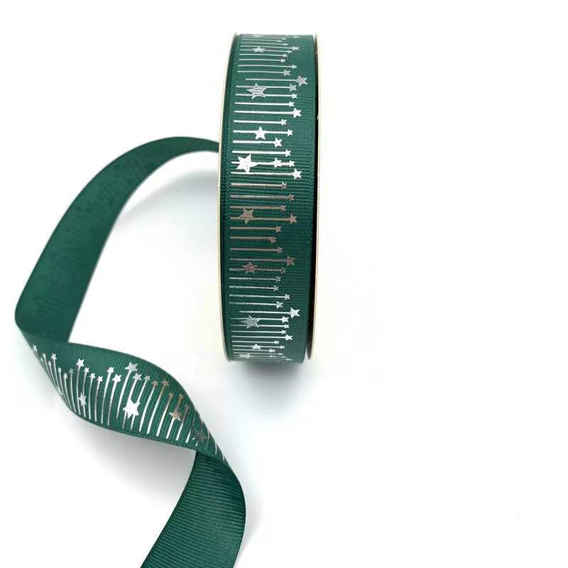 2,5 cm Meteor Hot Fix plata dorado hilo cinta bandeja de la barra cinta de la flor caja de regalo cinta de la torta en la acción