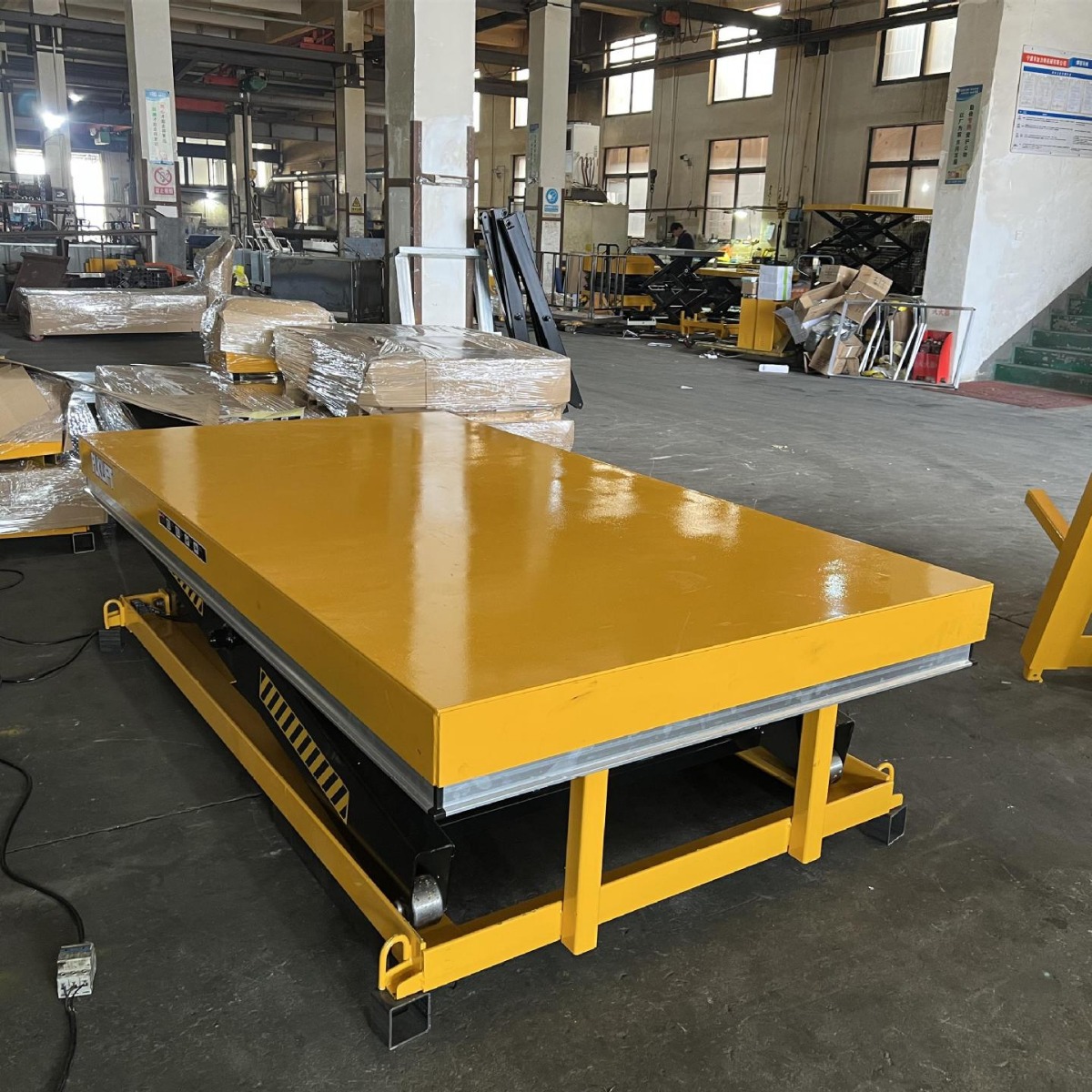 固定剪叉液压升降机 电动剪叉式升降平台 厂房车间装卸平台