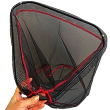 批发铝合金三角抄网8毫米接头三角折叠抄网捞鱼网渔具钓具垂钓