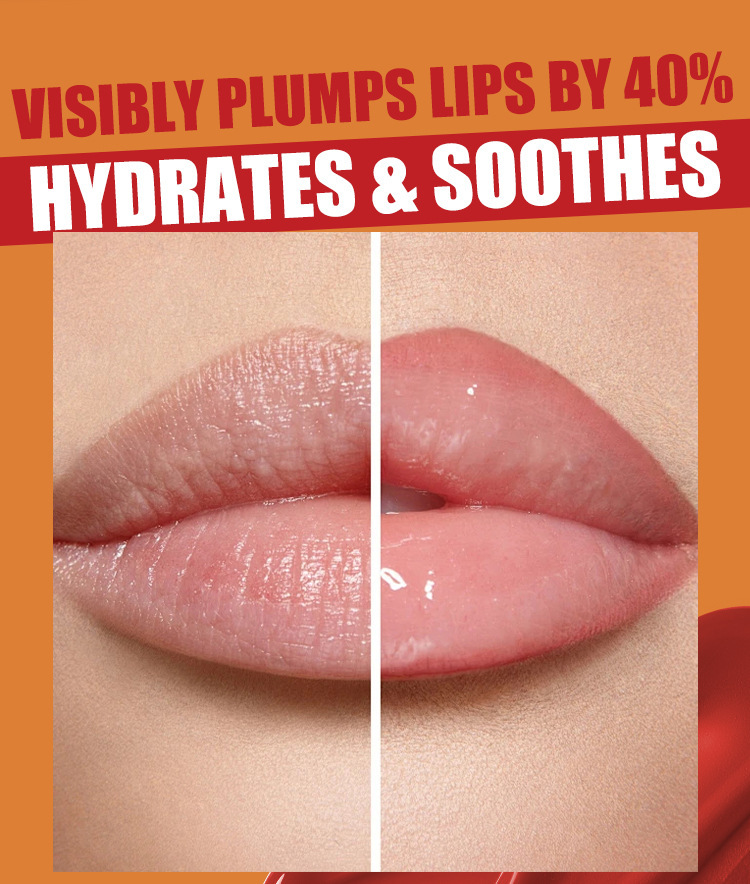 MLSMILE 6-color Duck Lip Oil Lip Gloss, Big Mouth Pouty Lip Honey Lip Glaze Item Picture