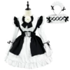 Black long -sleeved five -piece set+flower