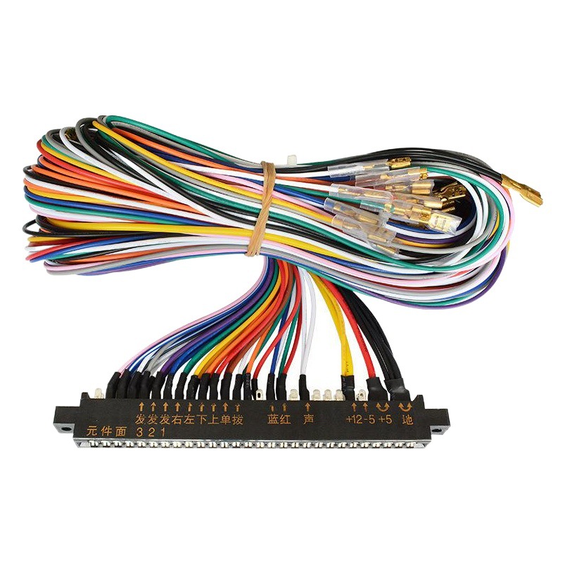 28P entretenimiento cableado con pelo 5 pelo 6 gran juego máquina marco accesorios lucha máquina alambre de la manga