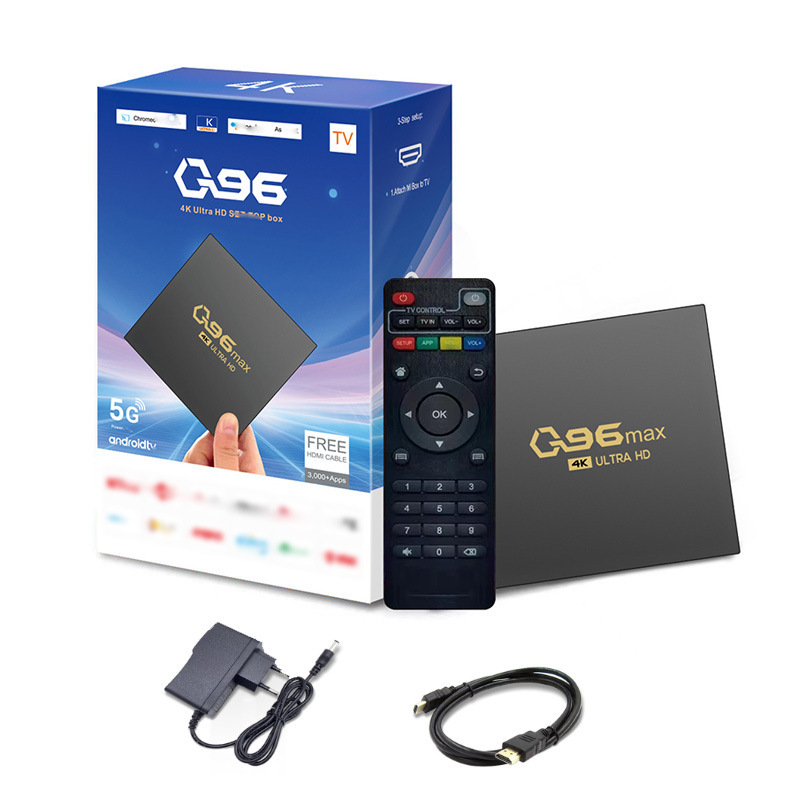 Q96Max New Android Network Set-Top Box 5g Home 4K High-Definition Universal Mobile Phone Projection Magic Box Tv Box