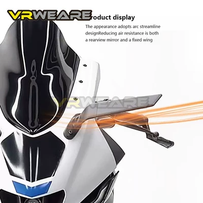 modified wind knife reflector, Motorcycle rearview mirror