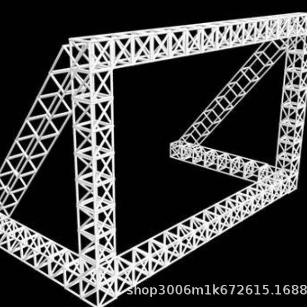工厂专业生产铝合金桁架 LED背景架4-6米高音乐会演唱会铝架