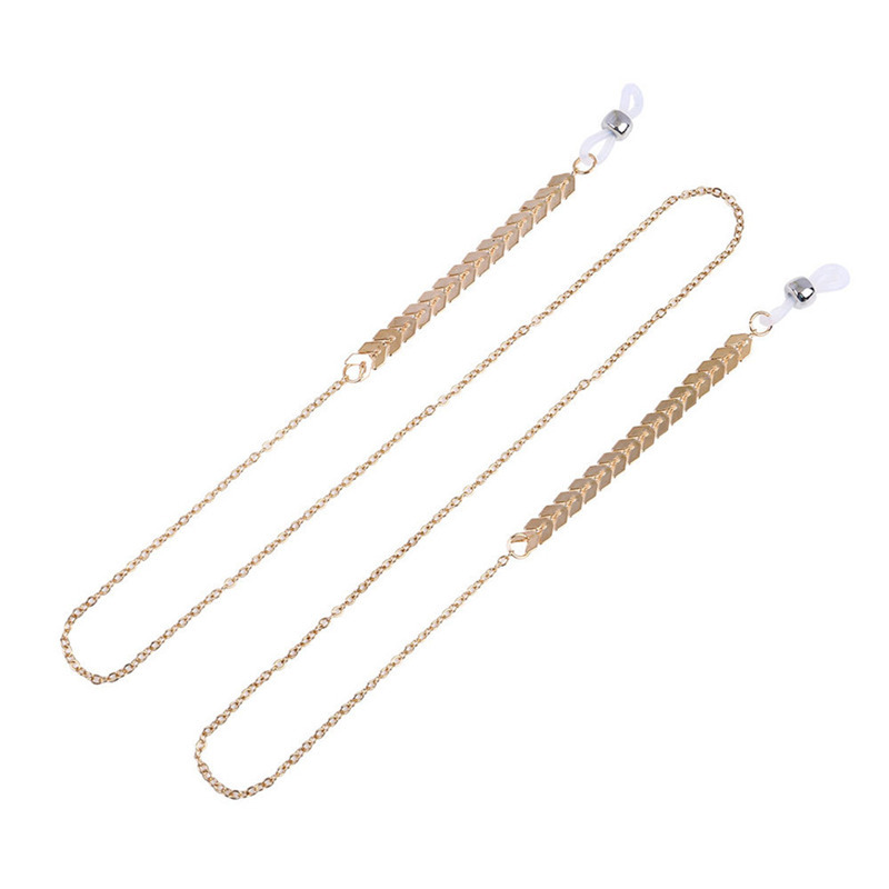 Cross-border new product factory direct supply strap anti-loss glasses chain fashionable multiple styles glasses two-in-one chain