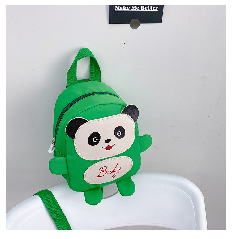 Kindergarten schoolbag for children, boys and girls, 1-3-5 years old, anti-wandering rope, cute frog, double-shoulder baby small backpack undefined