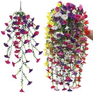 Simulated Morning Glory Vine, Simulated Flower Spider Orchid, Wedding Plastic Flower, Fake Flower Decoration, Rattan Props and Ornaments Wholesale