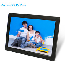 厂家批发12寸LED屏数显电子相册高清数码相框广告机货架播放器