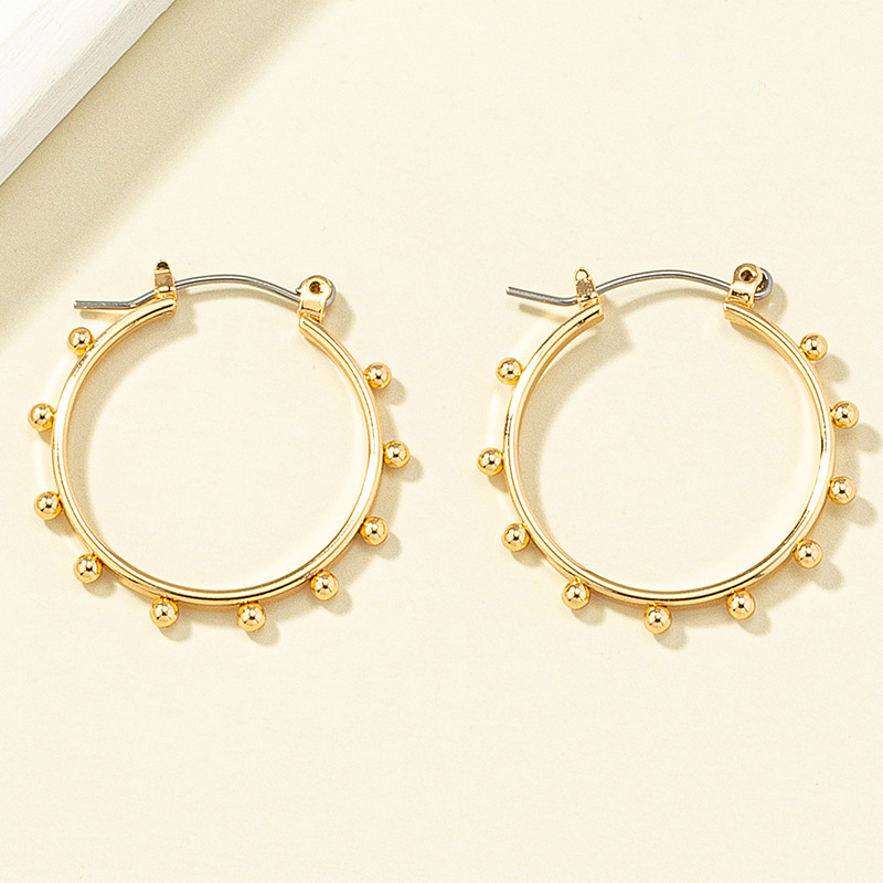Fashion Geometric Alloy Plating Women's Earrings 1 Pair display picture 2