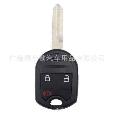 Suitable for old Ford Raptor Sharp World Mustang Escape 5-key straight plate car remote control key replacement shell (Car Keys) - 2-1-key-fo38-embryo