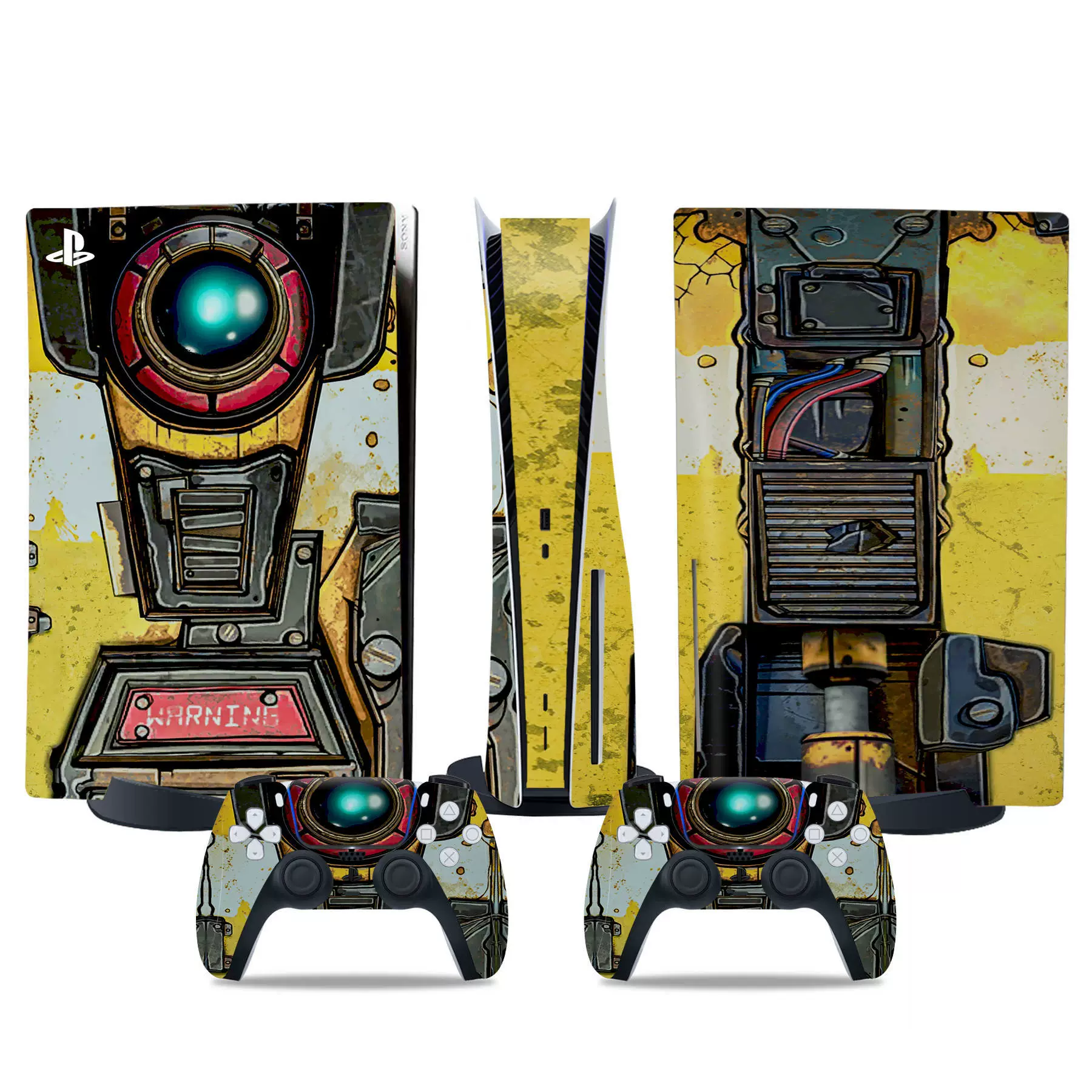 PS5 console skin, optical drive version, colorful vinyl film, removable adhesive