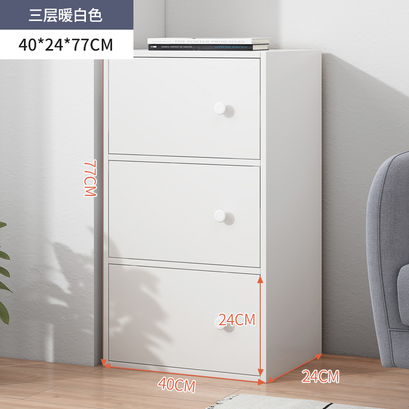 Pecho de cajones armario de almacenamiento de dormitorio armario de pared Luz de madera de lujo simple moderno dormitorio principal mesita de noche cajón gabinete