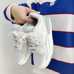 National trend ins male and female student air cushion sneakers chic couple versatile Velcro casual thick-soled sneakers trendy shoes