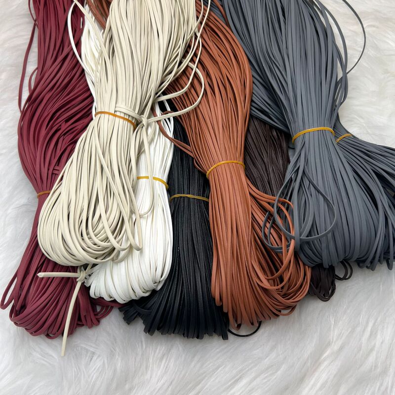 In-Stock Wholesale 2/3mm 60% off Decorative Strips, Home Decoration Accessories, DIY Colored Leather Strips