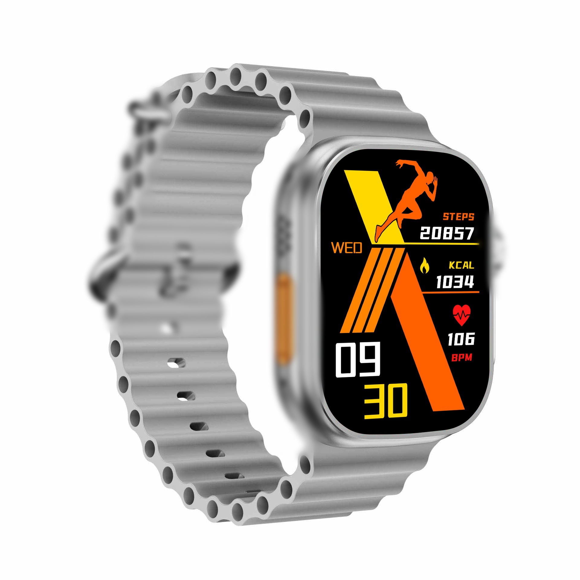 Reloj de teléfono inteligente ultra3 - gris