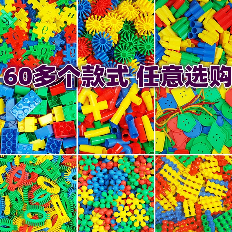 Table constructor for kindergarten, toy, wholesale, with snowflakes
