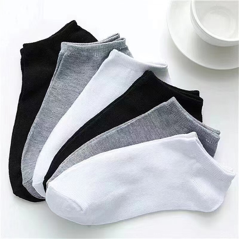 Low-Cut Invisible Breathable Boat Socks, Short Socks, Zhuji Socks, Casual Short Socks, Sports Wholesale Low-Cut Socks