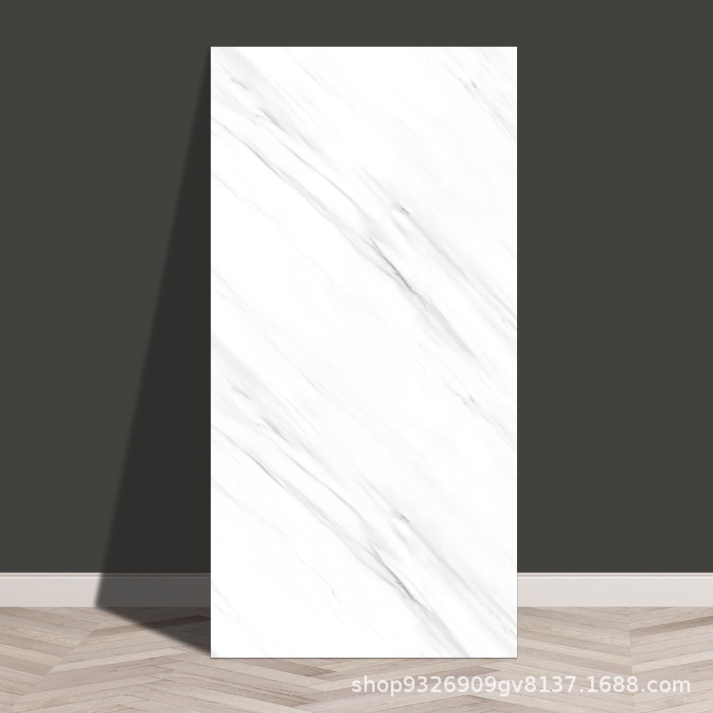 Autoadhesivo adhesivo de pared transfronterizo papel de pared de aluminio plástico imitación de azulejos adhesivo a prueba de agua a prueba de humedad papel de pared decorativo de fondo de baño
