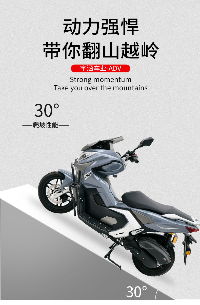 Customized Export Adv Second-Generation Fuel-Powered Motorcycle, Off-Road Motorcycle, Unisex Commuter Scooter, Vietnam