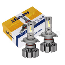 S5汽车LED大灯30WLED Headlight高功率静音无风扇铝件散热