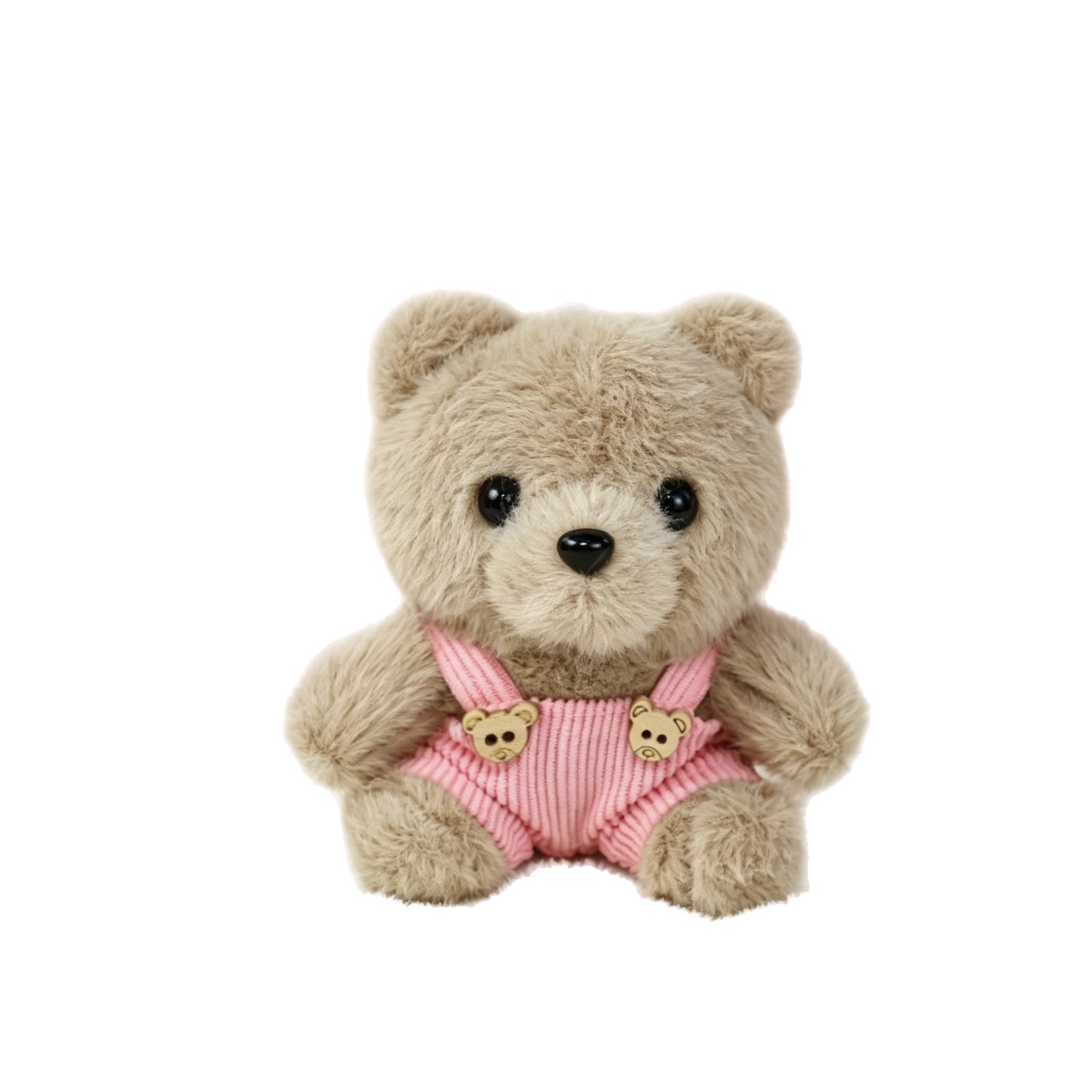 Vestido osos llaveros muñecas de peluche camisetas pantalones mochila colgante pequeño regalo colgante muñeca de peluche