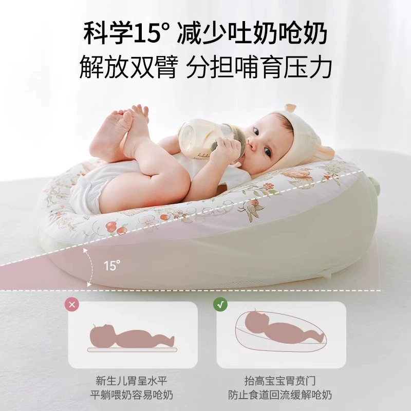Подушка для новорожденного, для кровати, 2 в 1