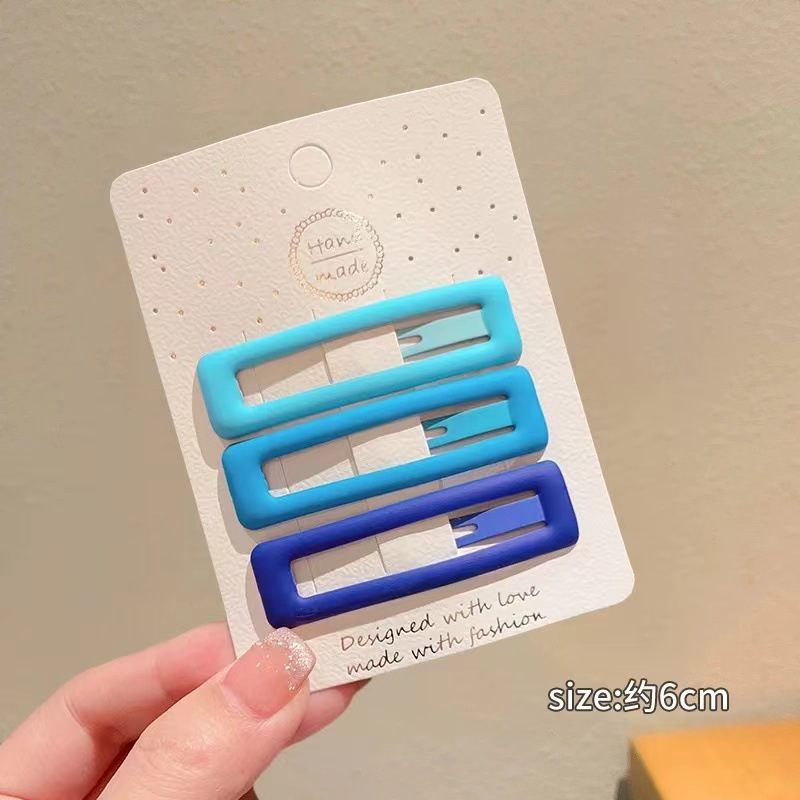 Sapphire blue square-3 piece set