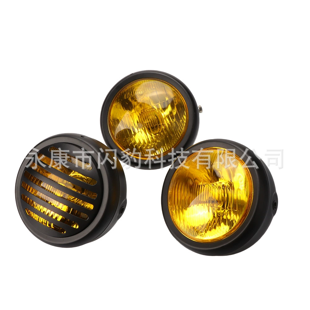 Мотоциклетная 35W галогенная головная фара для Harley CG125 GN125 CB CL Yamaha Suzuki