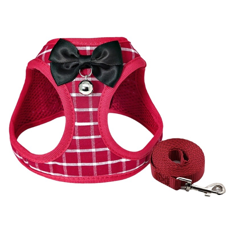 Transfronterizo especial para perro pequeño pecho Correa perro caminando gato cuerda traje gato personalidad pecho espalda tracción cuerda