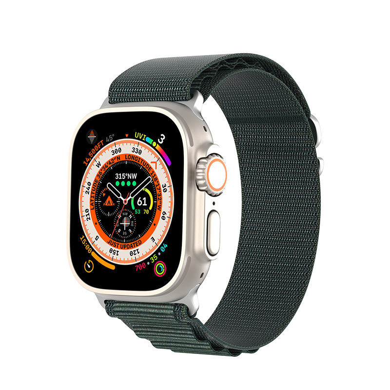 Adecuado para applewatchultra correa de bucle alpino de doble capa tejida correa de reloj deportivo al aire libre al por mayor image 10