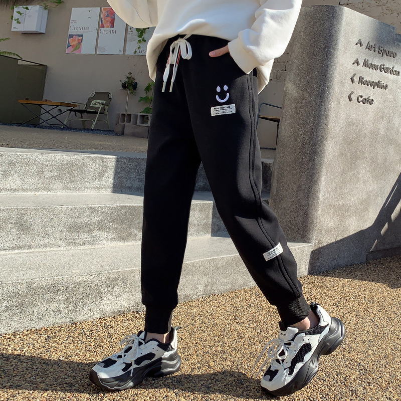 (2개) 소녀 스포츠 바지 가을 2024 새로운 어린이 봄과 가을 느슨한 운동복 큰 어린이 캐주얼 바지 소녀