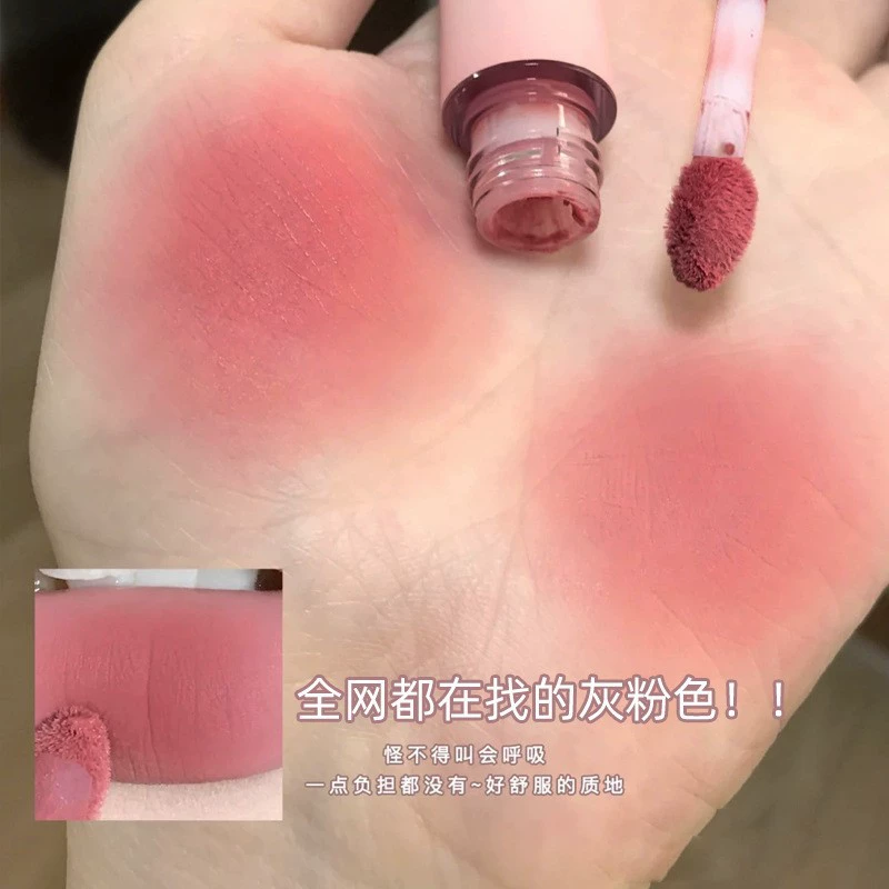 lip gloss? hailunliren Блеск для губ и праймер матовая помада, прозрачный оттенок – 6 цветов