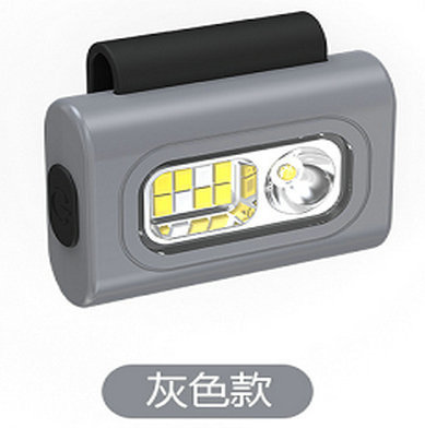 Gray GS502-1 Running Light - Clip-on Model (includes headband and Type-C data cable)