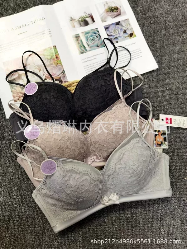 Lace breathable no steel circle ladies Shantou tail goods Costa Rican mixed code mix bra stock
