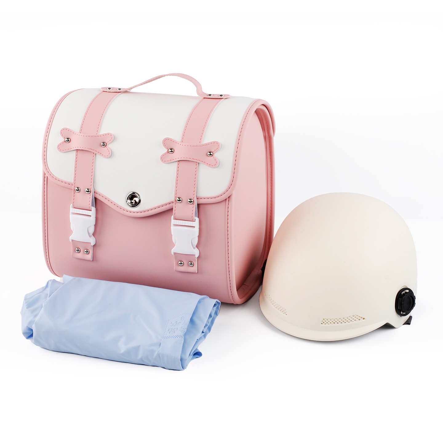Hot-Selling Colorful Rear Trunk Bag for Electric Vehicles, Large Capacity Storage Bag for Electric Bikes, Can Hold a Helmet