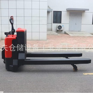 Safety Stand Control Capacity Electric Pallet Truck Lifting