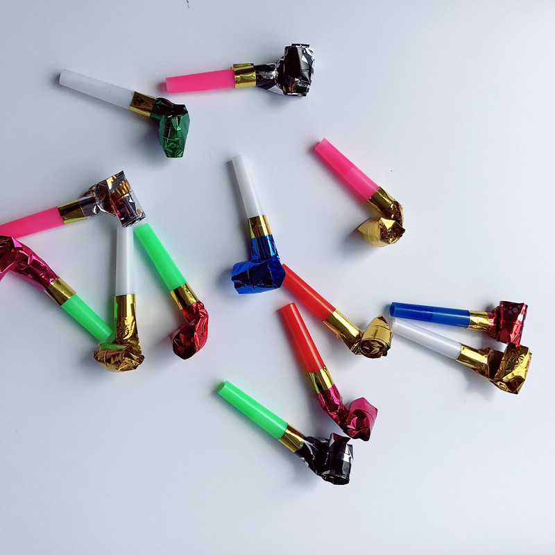 Creative Kidsren's Prizes, Cute Dragon Whistles, Telescopic Whistles, Blowing Rolls, Baby Birthday Party Fun Horns