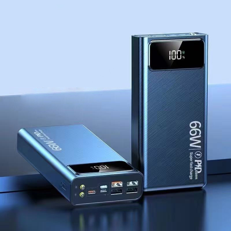 Fábrica de carga rápida rápida simple pantalla digital inteligente de gran capacidad al aire libre salida de alimentación portátil 66w