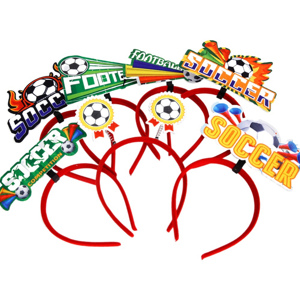 Diademas de Fútbol Estilo Nuevo para la Copa Mundial, Estilo Americano, Canadiense y Mexicano, Accesorios para Animar, Decoración para Fiestas Temáticas de Fútbol