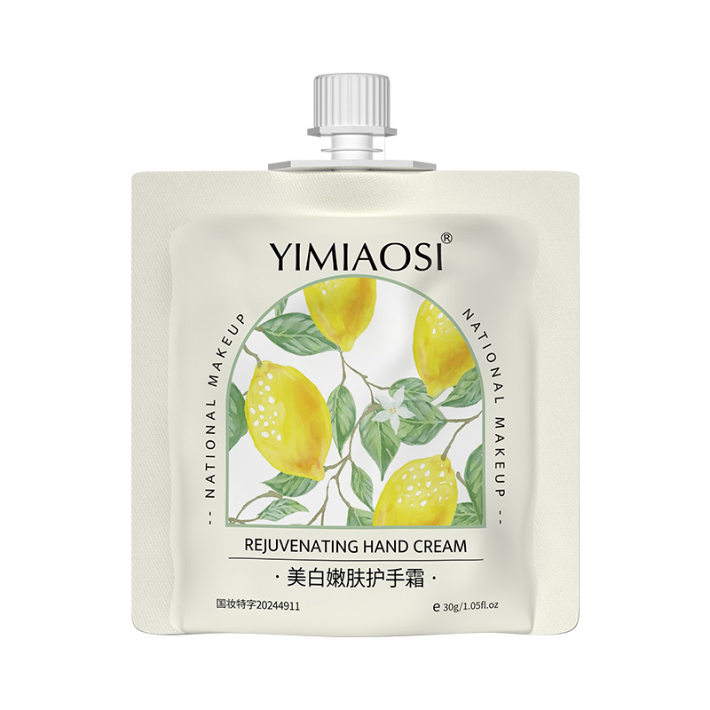 YIMIAOSI blanqueamiento piel rejuvenecedor crema de manos 30g fragancia floral fruta 10 sabor hidratante al por mayor