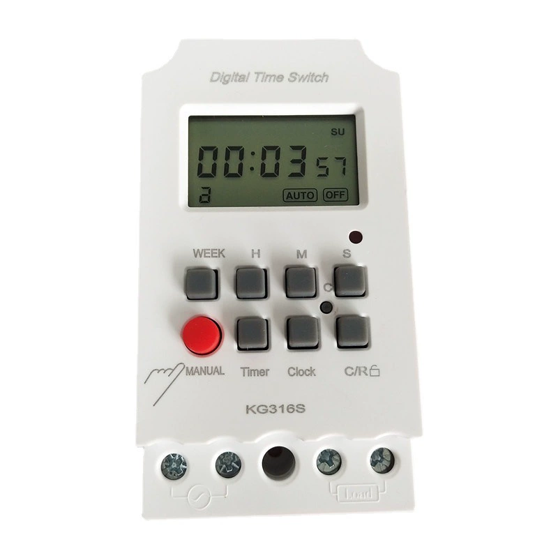 Английская версия второй таймер секунда до синхронизации секунда KG316S220V переключатель управление временем 32 группы управления микрокомпьютерный переключатель