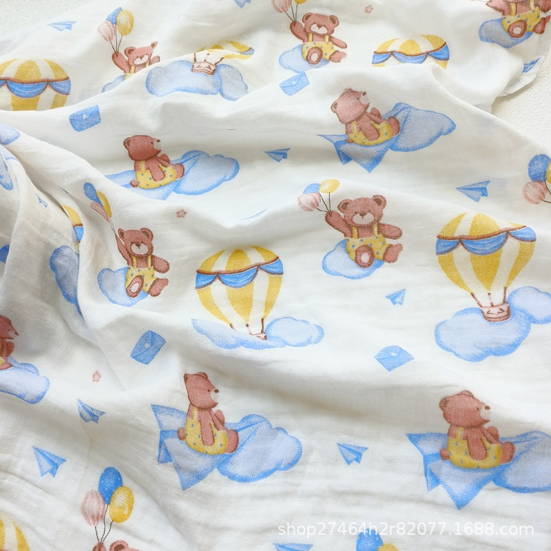뜨거운 공기 풍선 곰