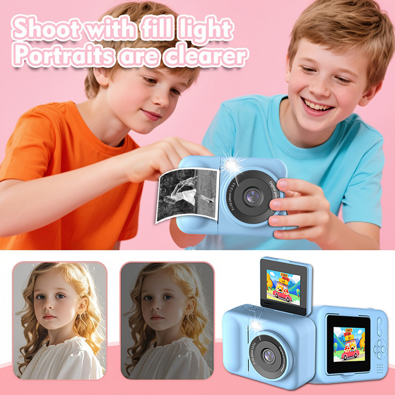 Directly supplied by the manufacturer, new product Cloud Flip Screen Children's Printing Camera with Instant Photo and Video HD Lens Toy Directly supplied by the manufacturer, new product Cloud Flip Screen Children's Printing Camera with Instant Photo and Video HD Lens Toy