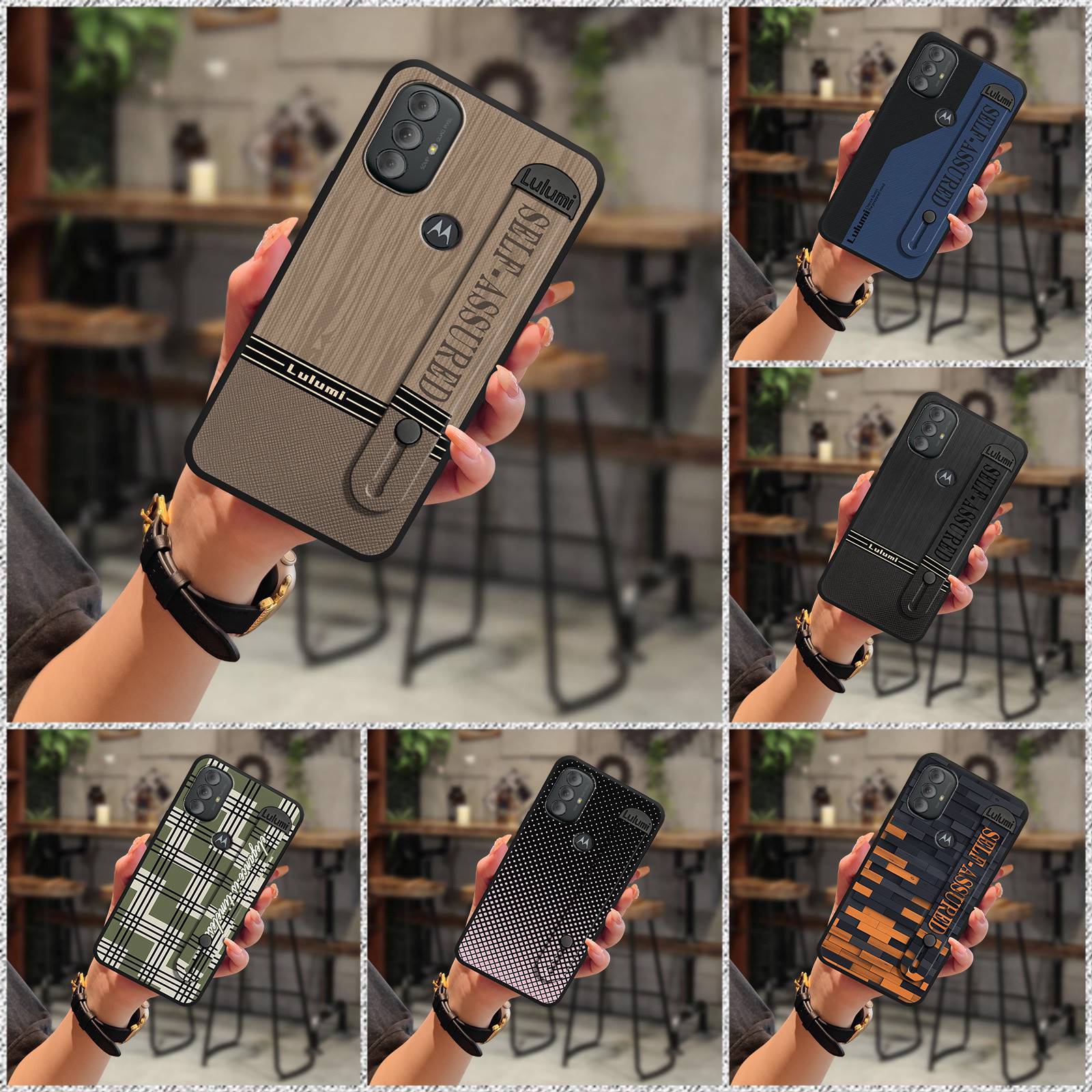Suitable for MOTO Mobile Phone Case Couple Men's and Women's Dust-proof Wristband Plain Textures Soft Silicone Case Simple New Style